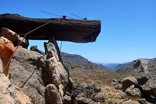 old timber hauling infrastructure in cederberg