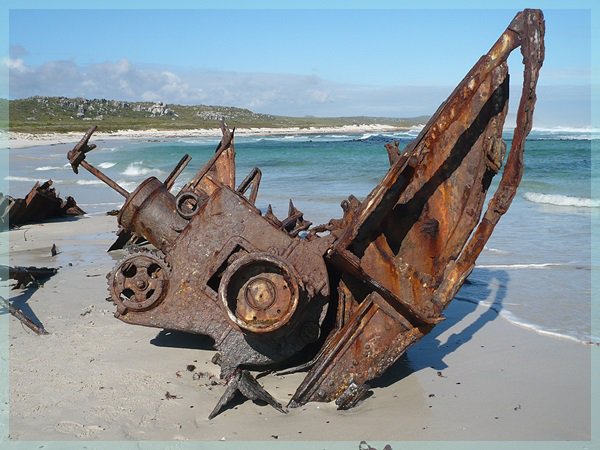 Shipwreck of the Nolloth, Cape of Good Hope Reserve