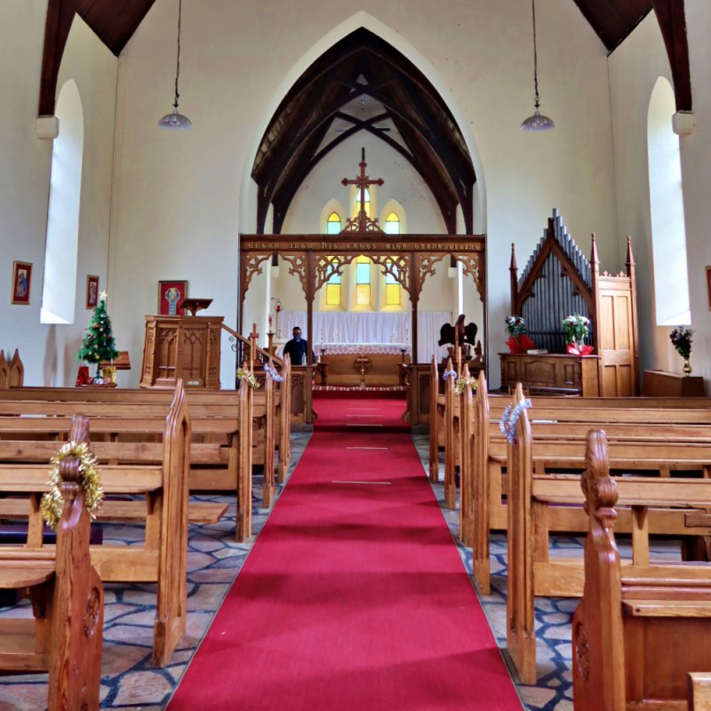 interior clanwilliam Anglican church