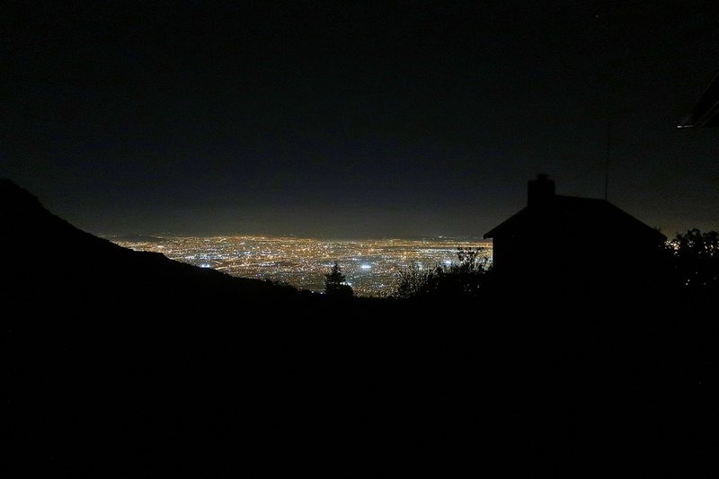 Cape Town at night from Table Mountain