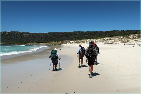 beach walking near Cape Point