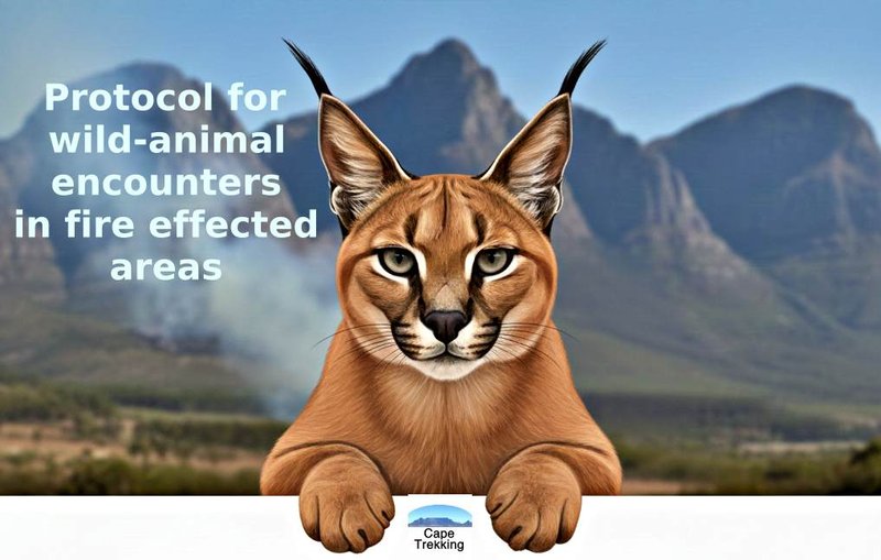 WHAT TO DO IF YOU ENCOUNTER WILDLIFE AFFECTED BY FIRE IN CAPE MOUNTAINS