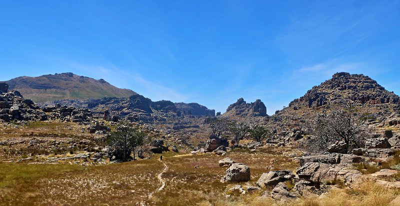 hiking in Area B of the Cederberg wilderness area