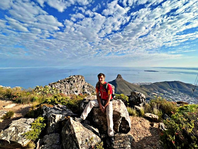 view from Table Mountain, Cape Town