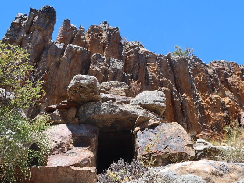 old leopard trap Daggasvleikop, Cederberg