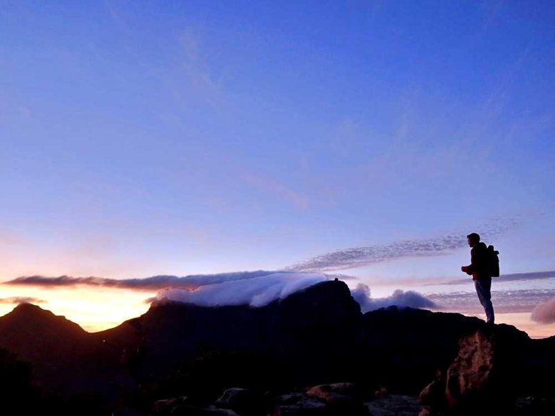 Table Mountain from Lions Head